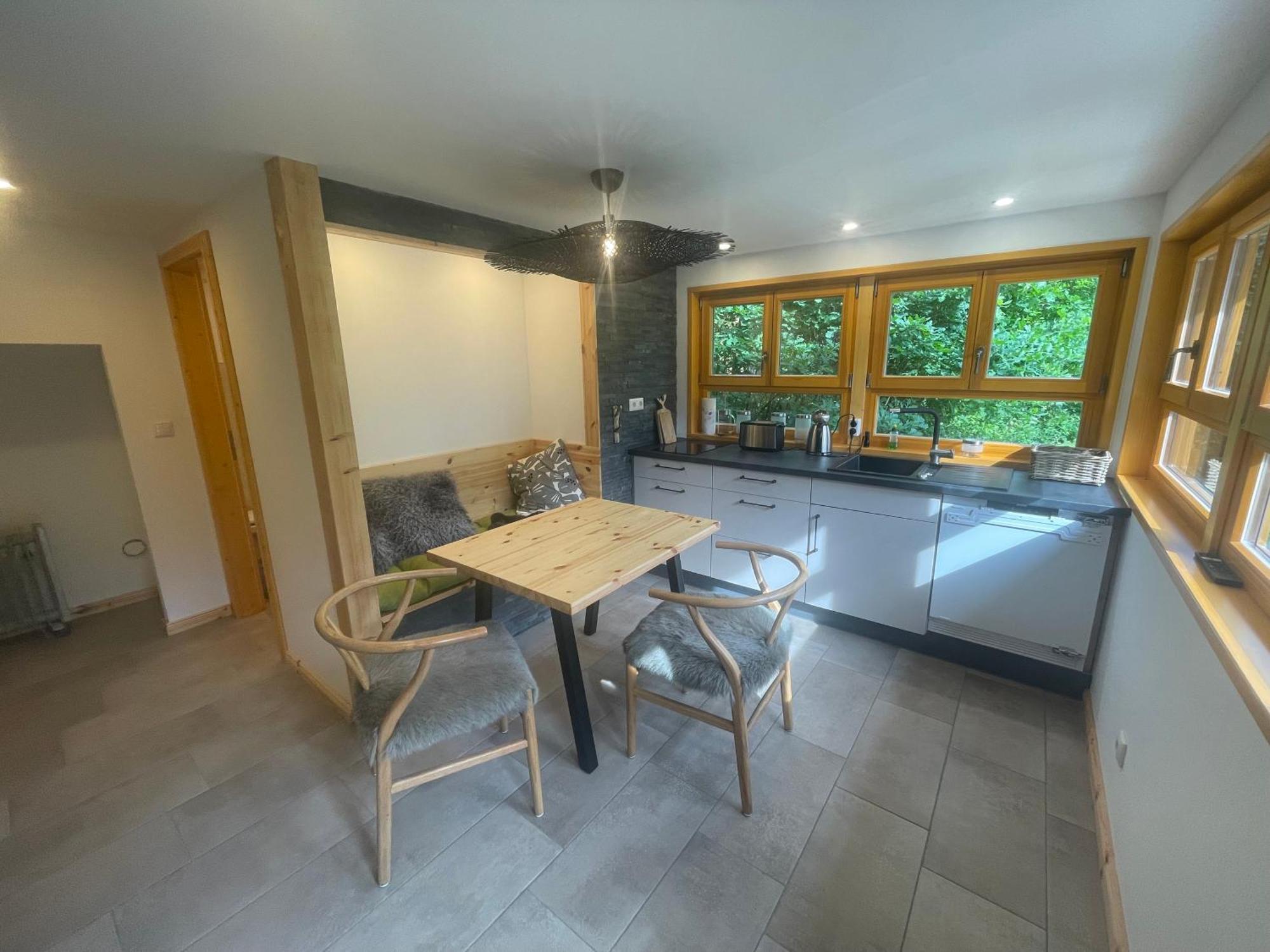 Bungalows Am Waldessaum Bei Hohenzieritz Exteriér fotografie